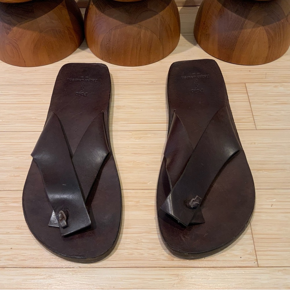 Ralph Lauren men’s leather slides
